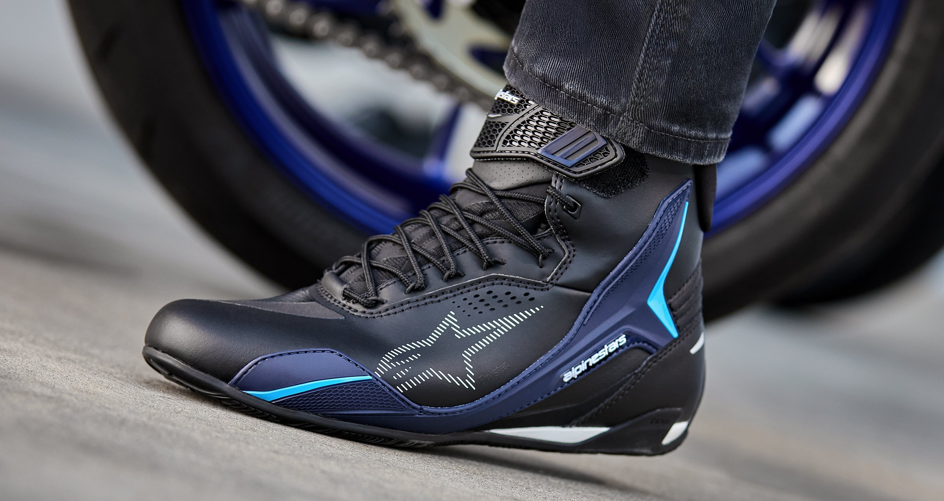 Faster-4 Drystar® - Motorcycle Shoes | Alpinestars®