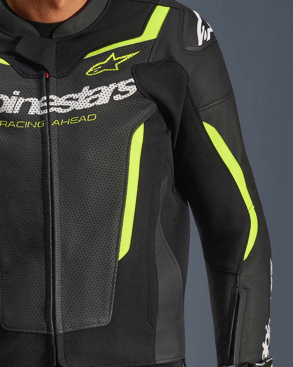 GP Force V2 Air Leather - Motorcycle Jacket | Alpinestars®