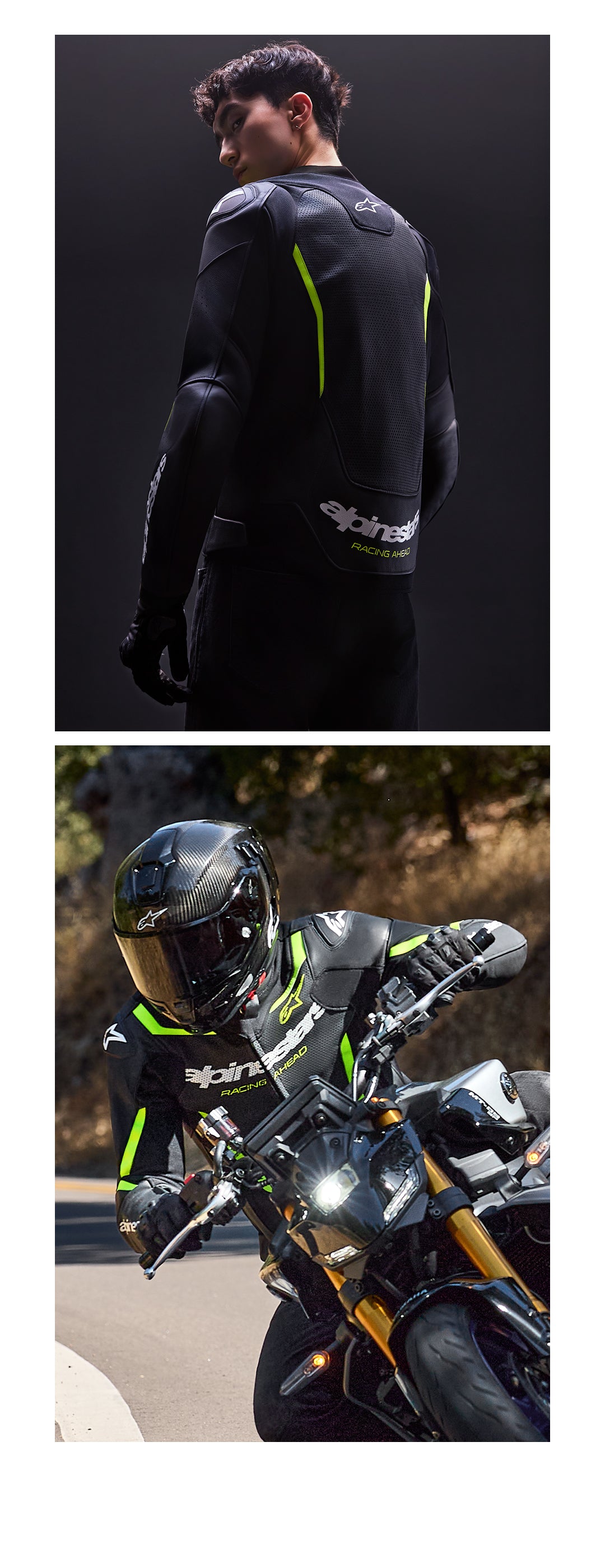 GP Force V2 Air Leather - Motorcycle Jacket | Alpinestars®