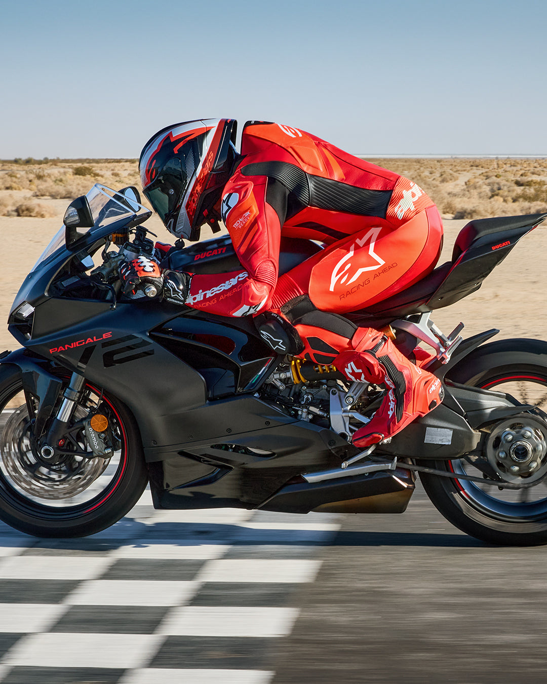 Gp Plus V4 Sprint 1Pc Leather - Motorcycle Suits | Alpinestars®