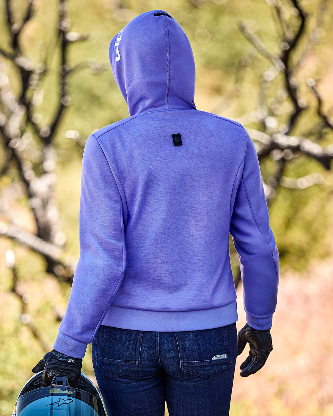 Woman Stella Chrome V2 Sport - Motorcycle Hoodie | Alpinestars®