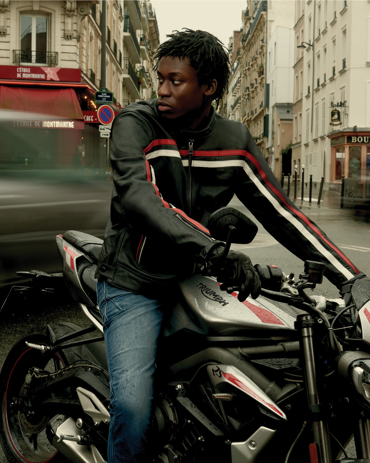 Dyno Leather Jacket RED CONTEMPORARY Jackets1